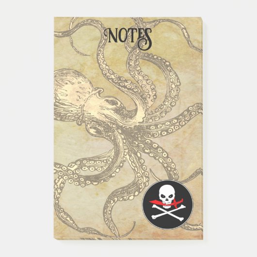 Jolly Roger Post-it® Notes (Voorkant)