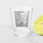 Jolly Roger Shot Glas (Achterkant)
