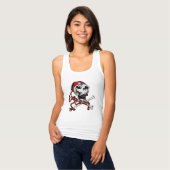 Jolly Roger Skull en Crossbones Tanktop (Volledige Voorkant)