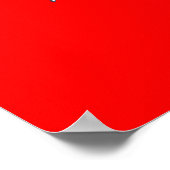 JOLLY ROGER SKULL EN DRIE LILILIES FLAG POSTER (Hoek)