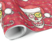 Jolly Roger Skull-kerstpapier Cadeaupapier (Rol Hoek)