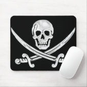 Jolly Roger Skull Muismat (Met muis)