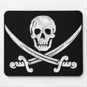 Jolly Roger Skull Muismat