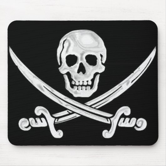 Jolly Roger Skull Muismat (Voorkant)