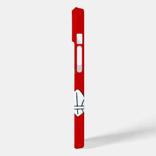 JOLLY ROGER SKULL, PIRATE PET EN DRIE LILIES Case-Mate iPhone CASE (Achterkant / Links)