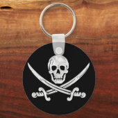 Jolly Roger Skull Sleutelhanger (Voorkant)