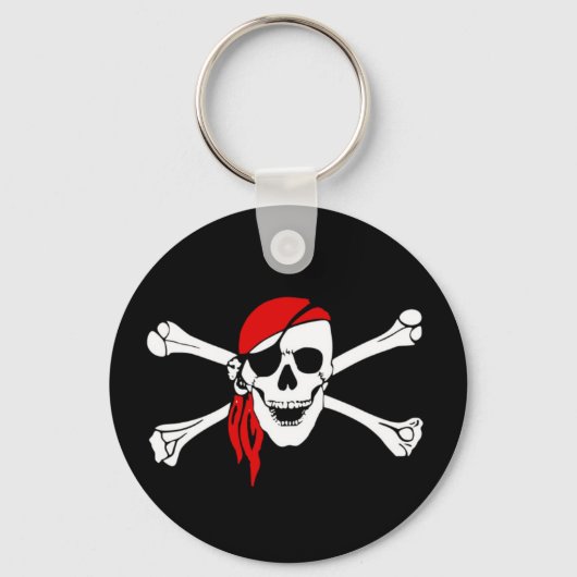 Jolly Roger Sleutelhanger (Voorkant)