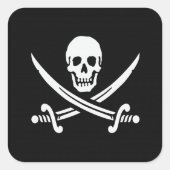 Jolly Roger Sticker (Voorkant)