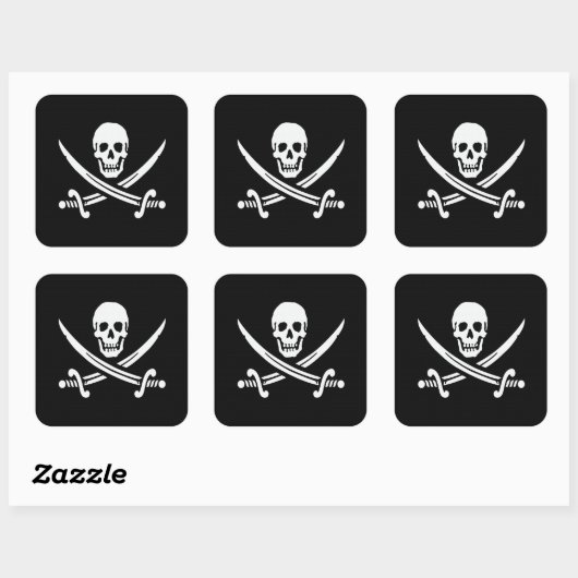 Jolly Roger Sticker (Vel)