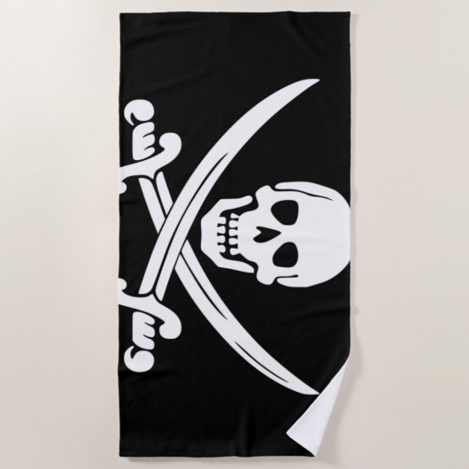Jolly Roger Strandlaken (Voorkant)