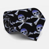 Jolly Roger Stropdas (Opgerold)