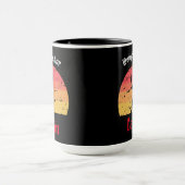 Jolly Roger Sunset Pirate Ship Mok (Midden)
