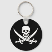 Jolly Roger Sword Pirate Sleutelhanger (Voorkant)