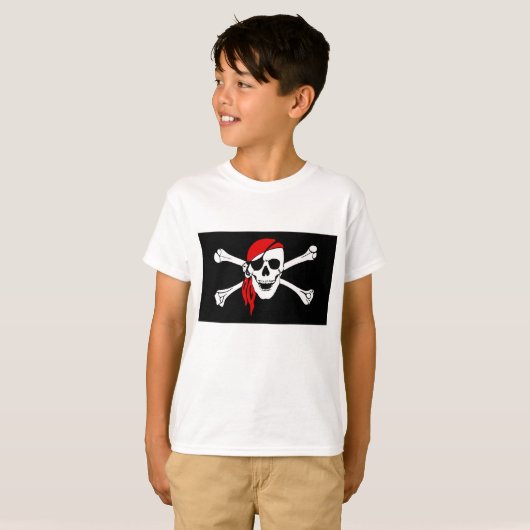 Jolly Roger T-shirt (Voorkant volledig)