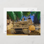 JOLLY ROGER TIGER TANK. BRIEFKAART (Voorkant / Achterkant)