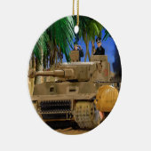 JOLLY ROGER TIGER TANK. KERAMISCH ORNAMENT (Rechts)