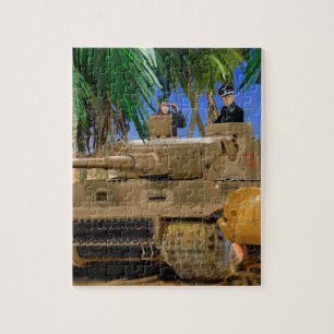 JOLLY ROGER TIGER TANK. LEGPUZZEL