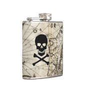 Jolly Roger Treasure Flask Heupfles (Rechts)