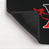 Jolly Roger X Monogram Initiaal Muismat (Hoek)