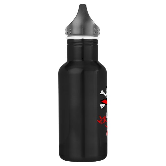 Jolly Roger Z Monogram Initiaal Waterfles (Links)