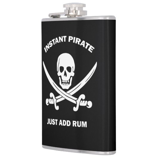 Jolly Rogers Instant Pirate Add Rum Heupfles (Links)