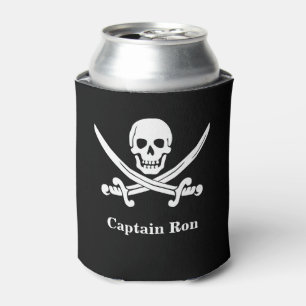 Jolly Rogers Pirate Captain Blikjeskoeler