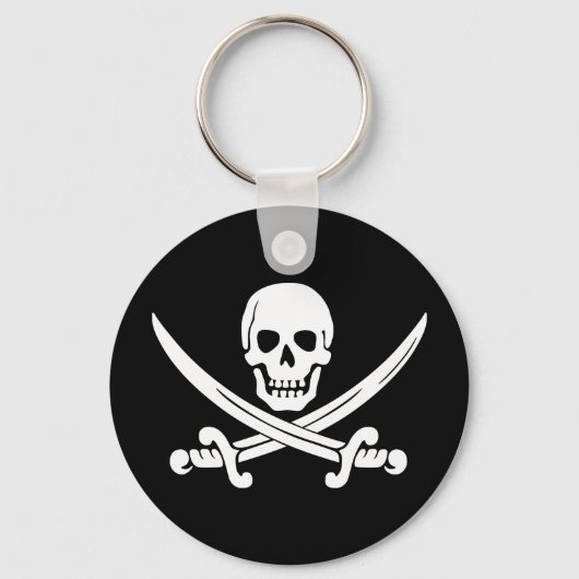 Jolly Rogers Pirate Sleutelhanger (Voorkant)