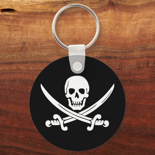 Jolly Rogers Pirate Sleutelhanger (Voorkant)