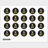 Jolly Rogers VF-84 in nood Ronde Sticker (Vel)