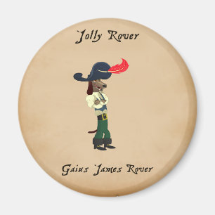 Jolly Rover - Gaius Sarcastic Magnet