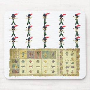 Jolly Rover Voodoo Cheatsheet Mousepad Muismat