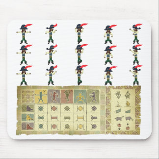 Jolly Rover Voodoo Cheatsheet Mousepad Muismat