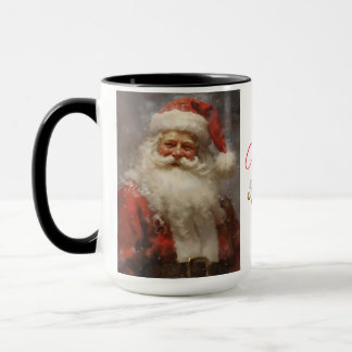 Jolly Saint Nicholas Santa Christmas Coffee Mok