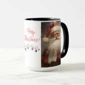 Jolly Saint Nicholas Santa Christmas Coffee Mok (Voorkant rechts)