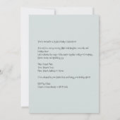 Jolly Santa and Reindeer Laugh Feestdagenkaart (Achterkant)