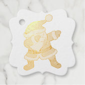 Jolly Santa Bedankjes Labels (Voorkant)