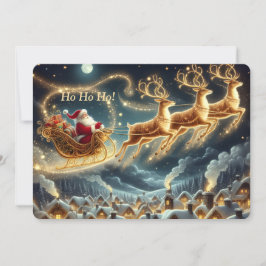 Jolly Santa Christmas Card   Feestdagenkaart