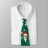Jolly Santa Christmas Design Stropdas (Gebonden)