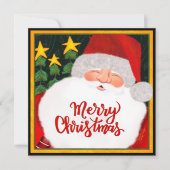 Jolly Santa Christmas Inspirativity Vakantie Kaart (Voorkant)