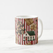 Jolly Santa Christmas Print Koffiemok (Voorkant rechts)