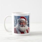 "Jolly Santa Claus - Feestelijke kerst Mok" Koffiemok (Links)