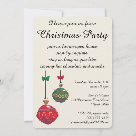 Jolly Santa Claus met een geheim kerstfeest Kaart (Achterkant)