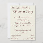 Jolly Santa Claus met een geheim kerstfeest Kaart (Achterkant)