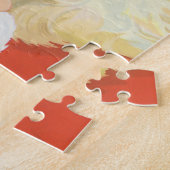 Jolly Santa Claus met een geheim kerstfeest Legpuzzel (Zijkant)