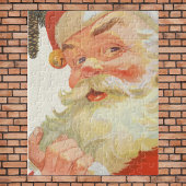 Jolly Santa Claus met een geheim kerstfeest Legpuzzel