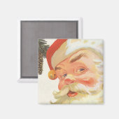 Jolly Santa Claus met een geheim kerstfeest Magneet (Voorkant / Achterkant)