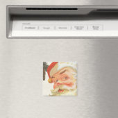 Jolly Santa Claus met een geheim kerstfeest Magneet (Insitu (Vaatwasser))