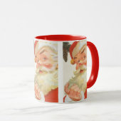 Jolly Santa Claus met een geheim kerstfeest Mok (Voorkant rechts)