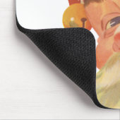 Jolly Santa Claus met een geheim kerstfeest Muismat (Hoek)