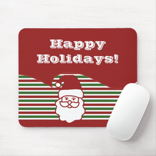 Jolly Santa Claus Mousepad Muismat (Met muis)